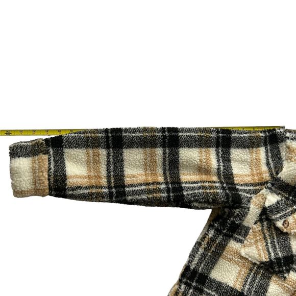 Volcom Silent Sherpa Jacket Hazelnut Womens Size S - Picture 12 of 16